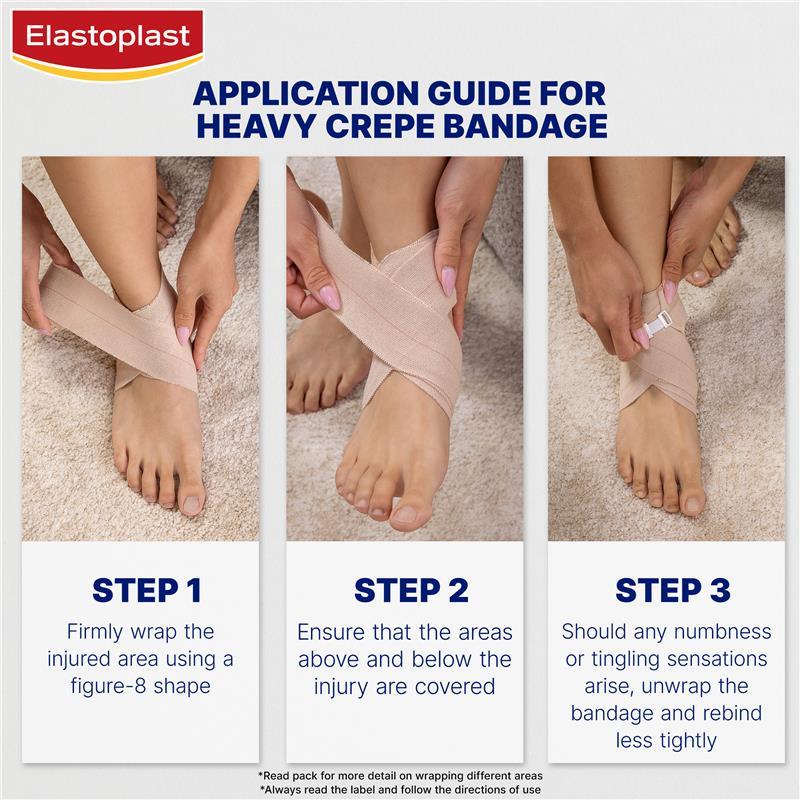 Elastoplast Heavy Weight Crepe Bandage 5cm x 2.3m
