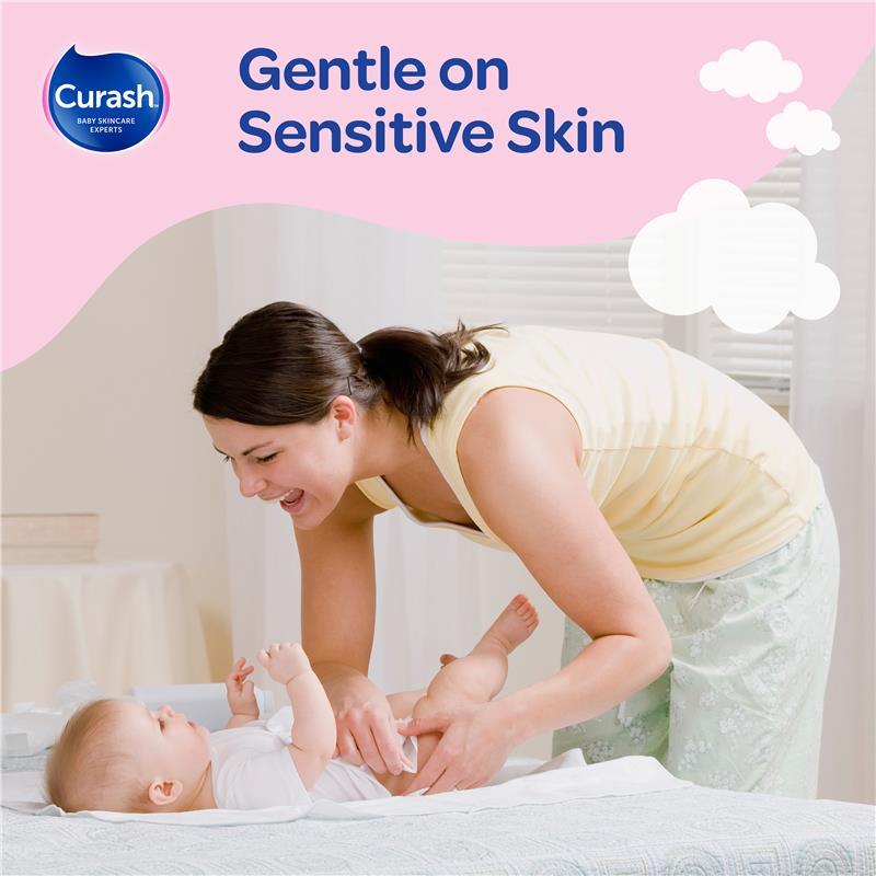 Curash Baby Sensitive Wipes 80 Pack