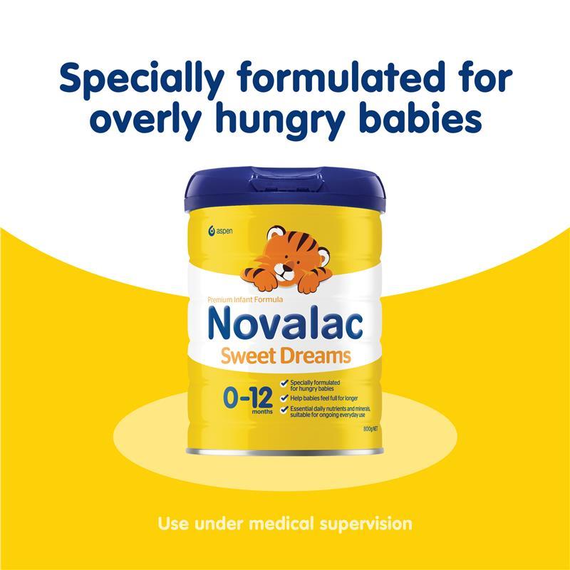 Novalac SD Sweet Dreams Formula 0-12 Months 800g