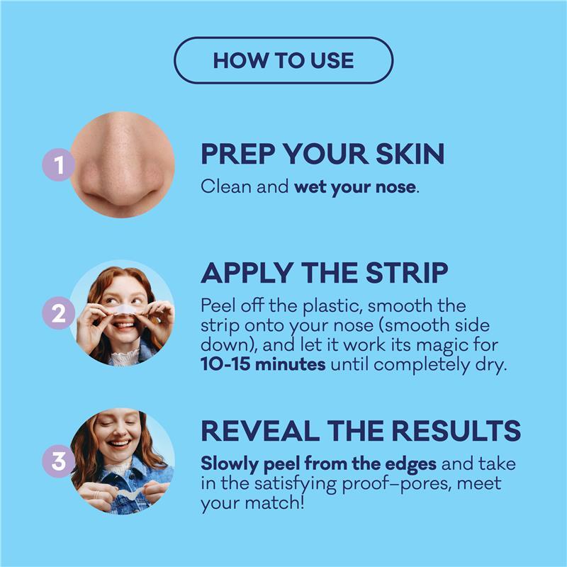 Biore Witch Hazel Ultra Deep Cleansing Pore Strips 6 Pack