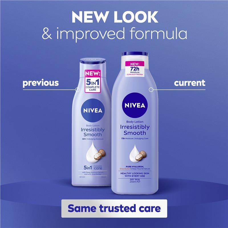 NIVEA Irresistibly Smooth Body Lotion 250ml