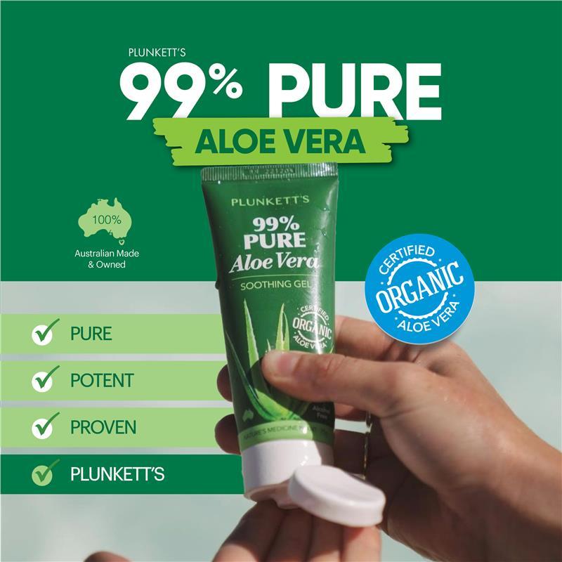 Plunketts 99% Pure Aloe Vera Soothing Gel 240ml