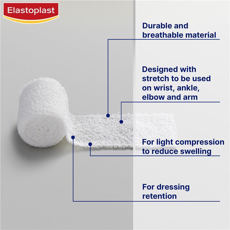 Elastoplast Medium Weight Crepe Bandage 10cm x 1.6m