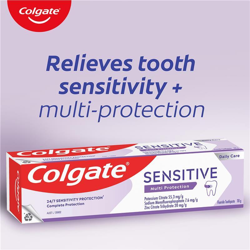 Colgate Toothpaste Sensitive Teeth Pain Multi Protection 110g