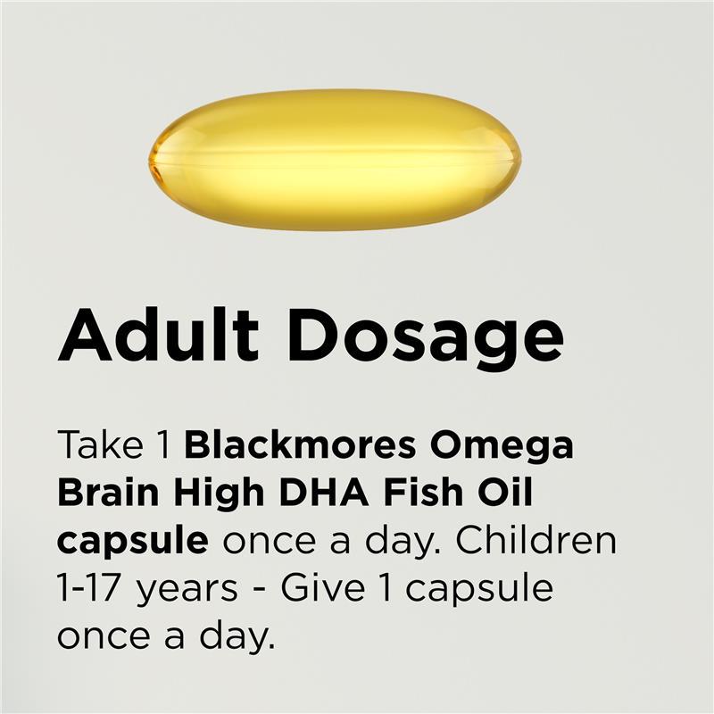 Blackmores Omega Brain 60 Capsules