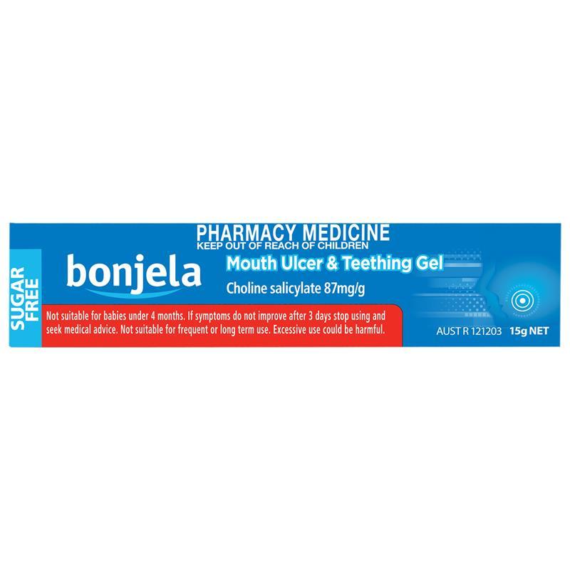 Bonjela Mouth Ulcer and Teething Gel 15g