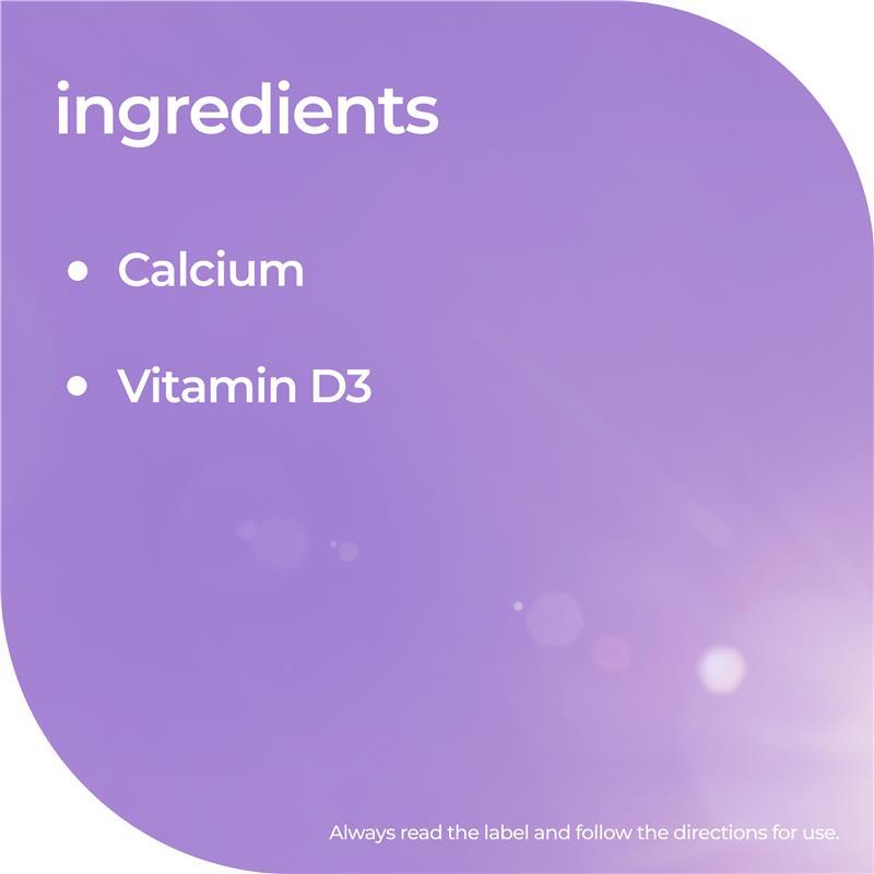 Nature's Way Kids Smart Calcium + Vitamin D 50 Chewable Capsules