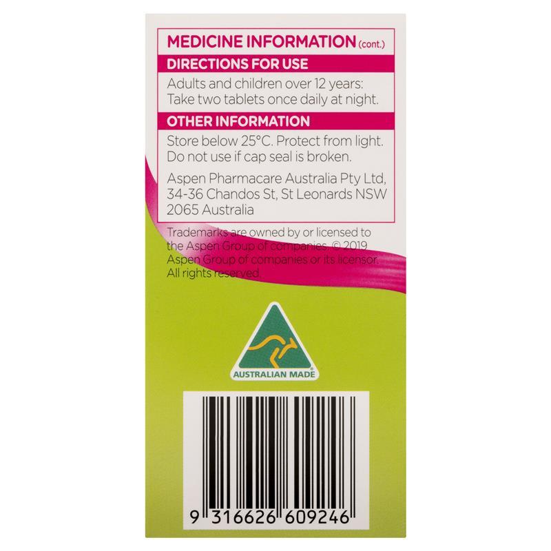 Coloxyl 120mg 100 Tablets Filmcoat