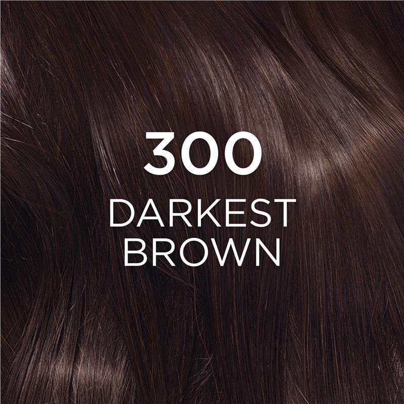 L'Oreal Paris Casting Creme Gloss Semi-Permanent Hair Colour - 300 Darkest Brown (Ammonia Free)