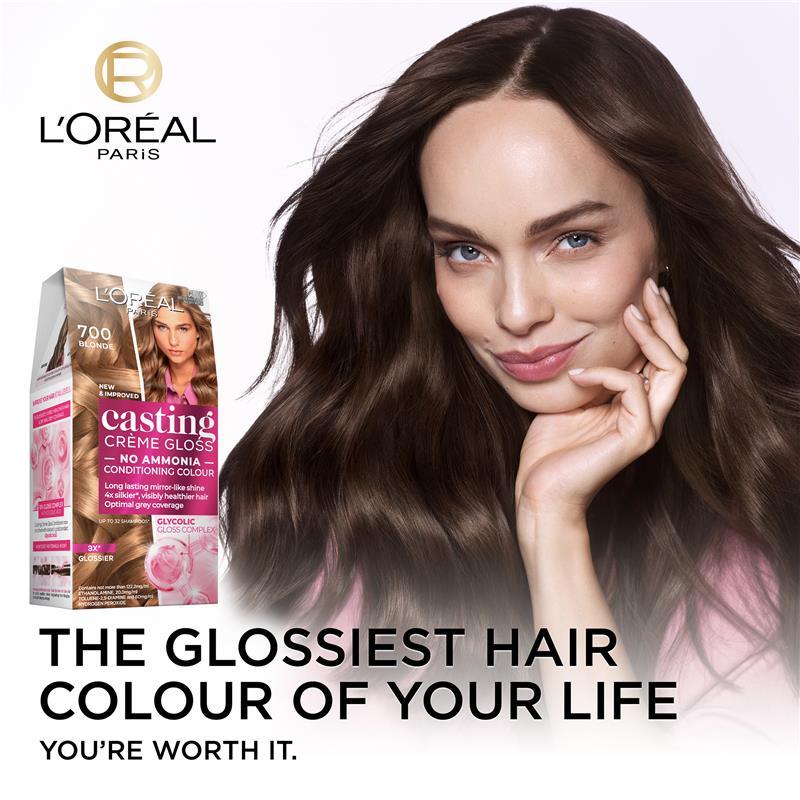 L'Oreal Paris Casting Creme Gloss Semi-Permanent Hair Colour - 700 Blonde