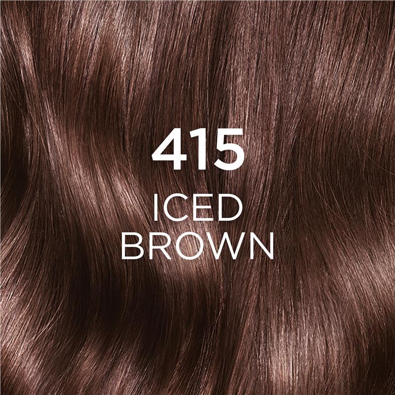 L'Oreal Paris Casting Creme Gloss Semi-Permanent Hair Colour - 415 Iced Brown