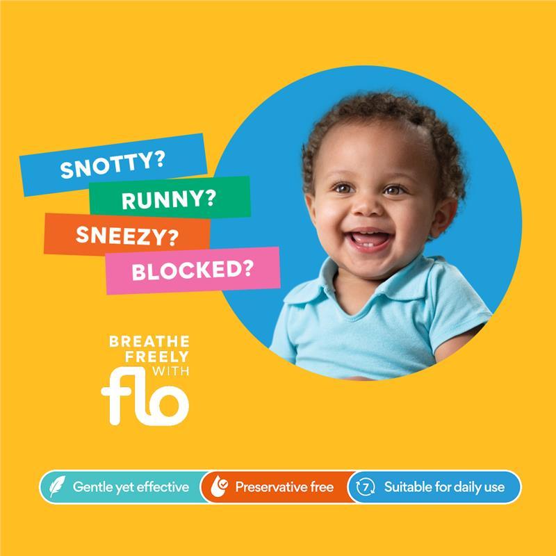 FLO Baby Saline Nasal Spray 15ml