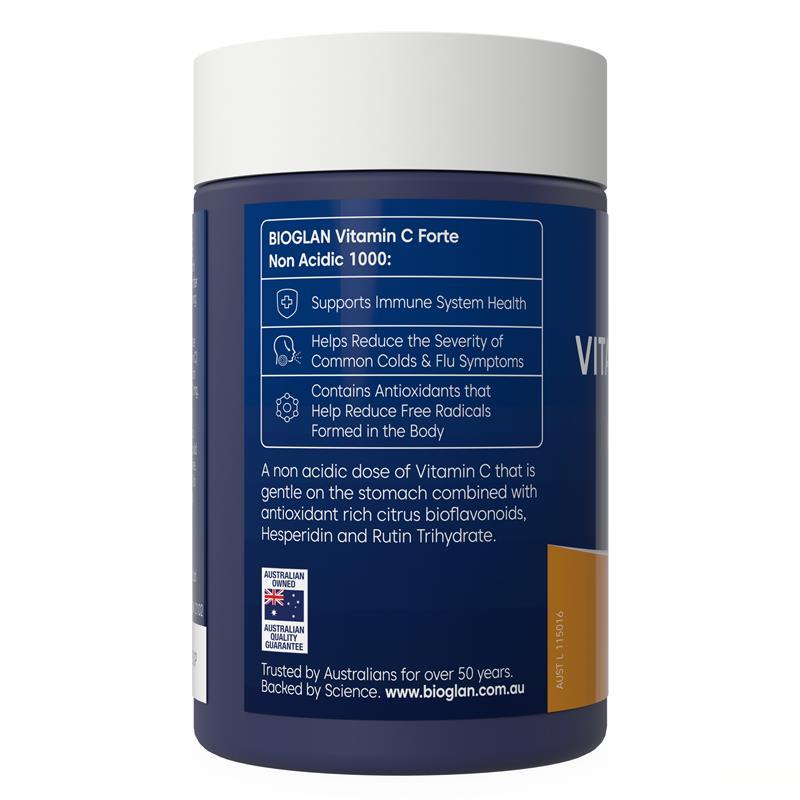 Bioglan One-a-Day Vitamin C Forte 1000mg 50 Tablets