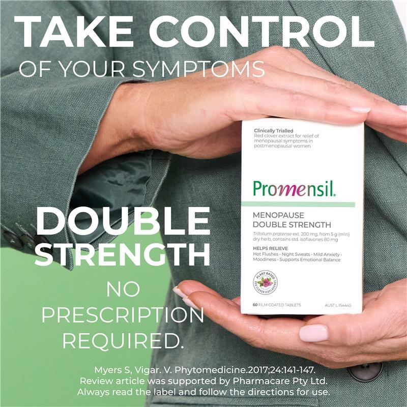 Promensil Menopause Double Strength 30 Tablets