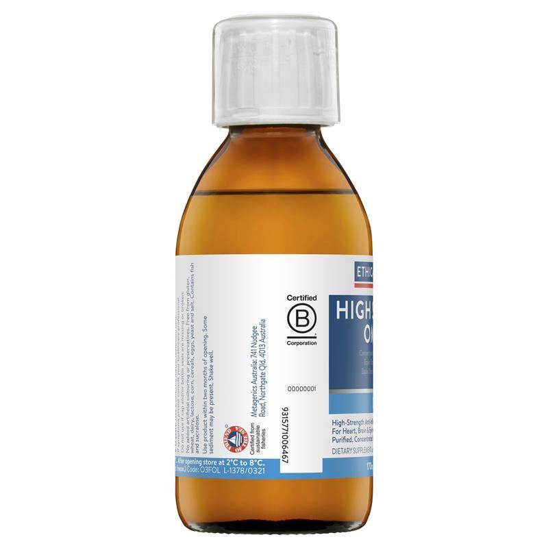 Ethical Nutrients High Strength Omega-3 Fruit Punch 170mL Liquid