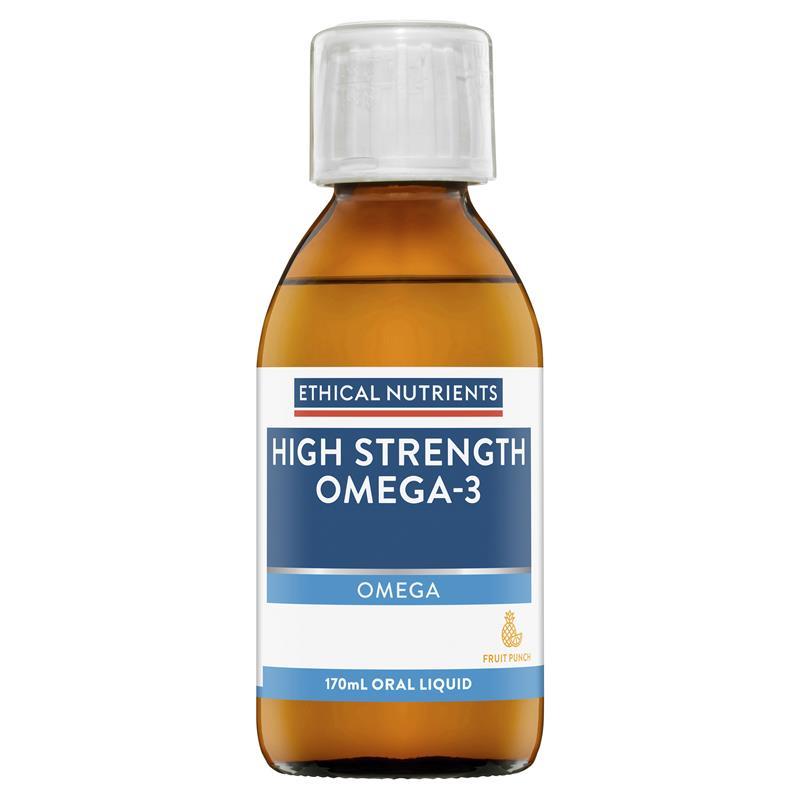 Ethical Nutrients High Strength Omega-3 Fruit Punch 170mL Liquid