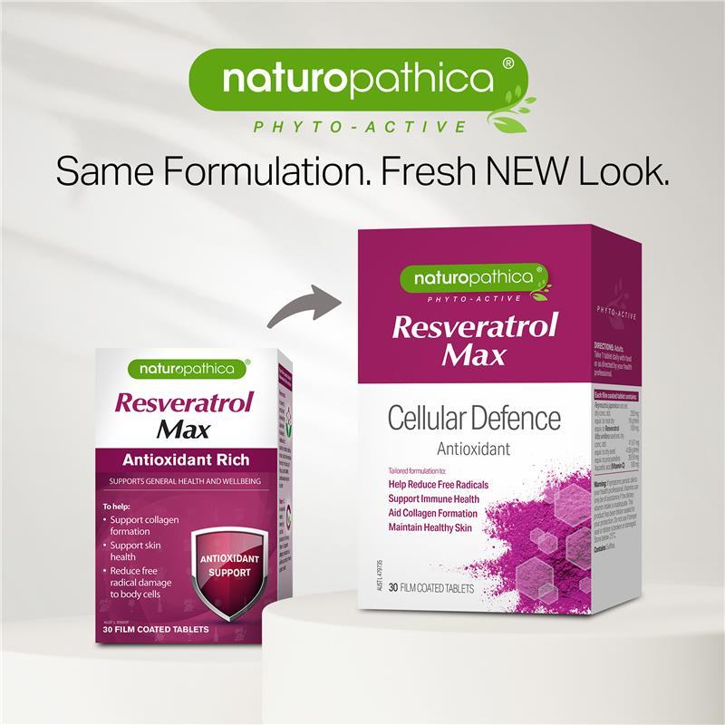 Naturopathica Resveratrol Max 30 Tablets
