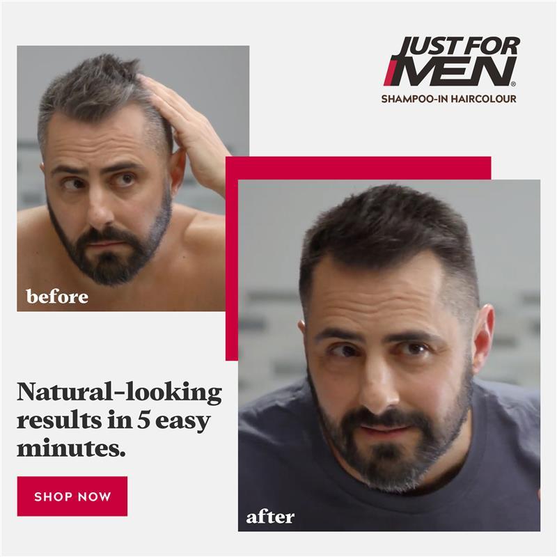 Just for Men Hair Colour Natural Light Brown