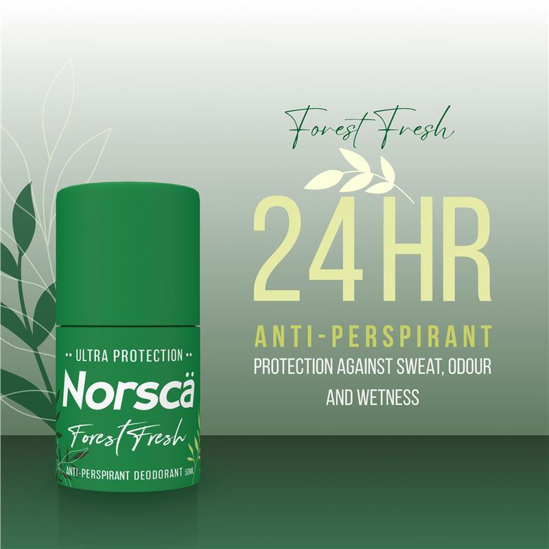Norsca Forest Fresh Antiperspirant Roll On 50ml