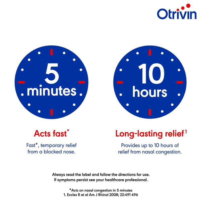 Otrivin Adult Nasal Spray Menthol 10ml