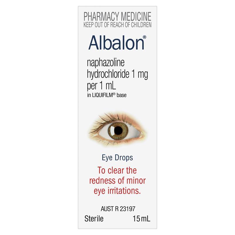 Buy Albalon Eye Solution 0.1% 15mL online at Chemist Warehouse