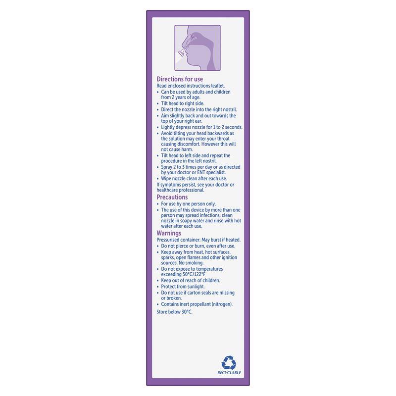 Fess Nasal & Sinus Saline Mist 100ml