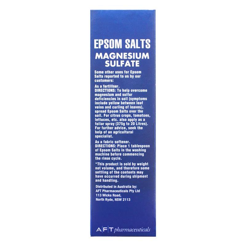 Buy Sanofi Epsom Salts - Magnesium Sulfate Bath Crystals 375g online at ...