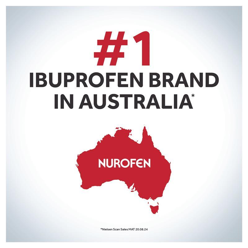 Nurofen Zavance Fast Pain Relief Liquid Capsules 200mg Ibuprofen 40 Pack