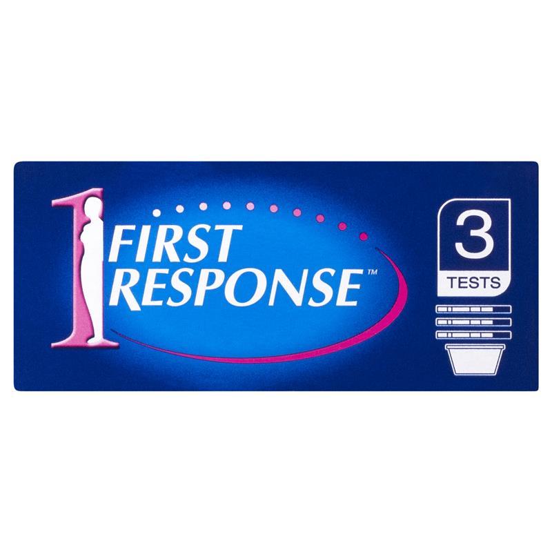First Response Dip and Read Pregnancy Test 3 Tests
