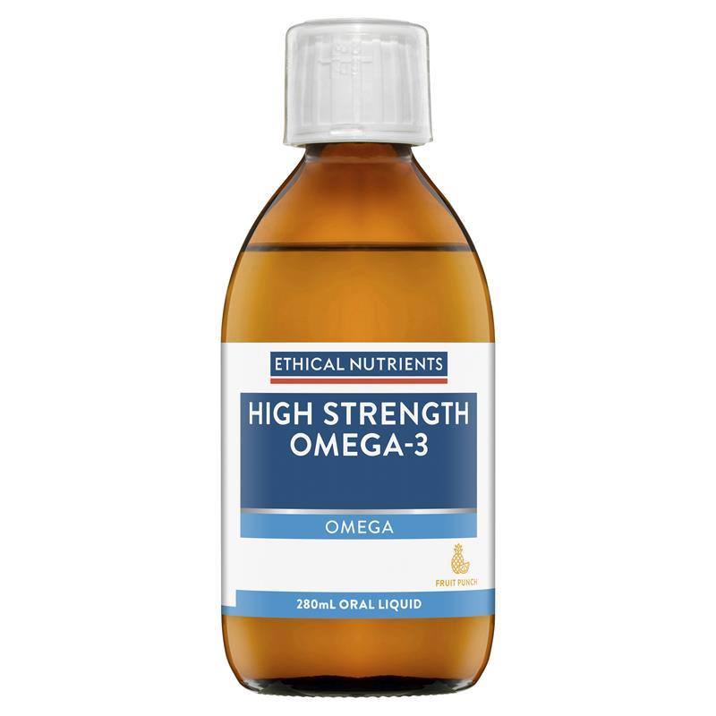 Ethical Nutrients High Strength Omega-3 Fruit Punch 280mL Liquid