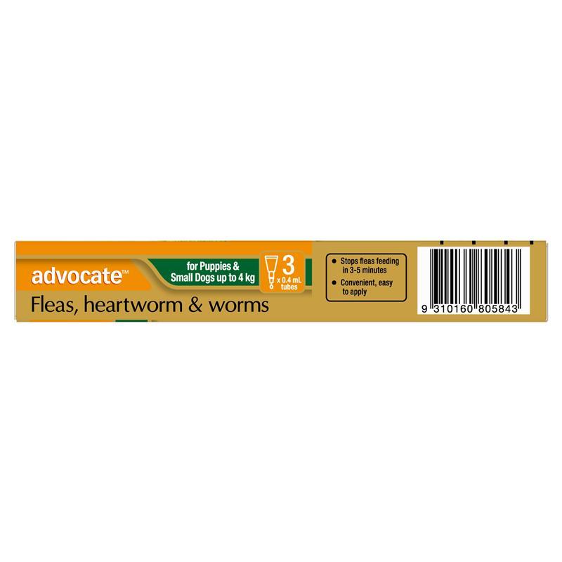 Advocate Dog 0-4KG Small 3
