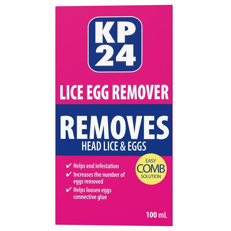 KP24  Head Lice/Nit Egg Remover 100ml
