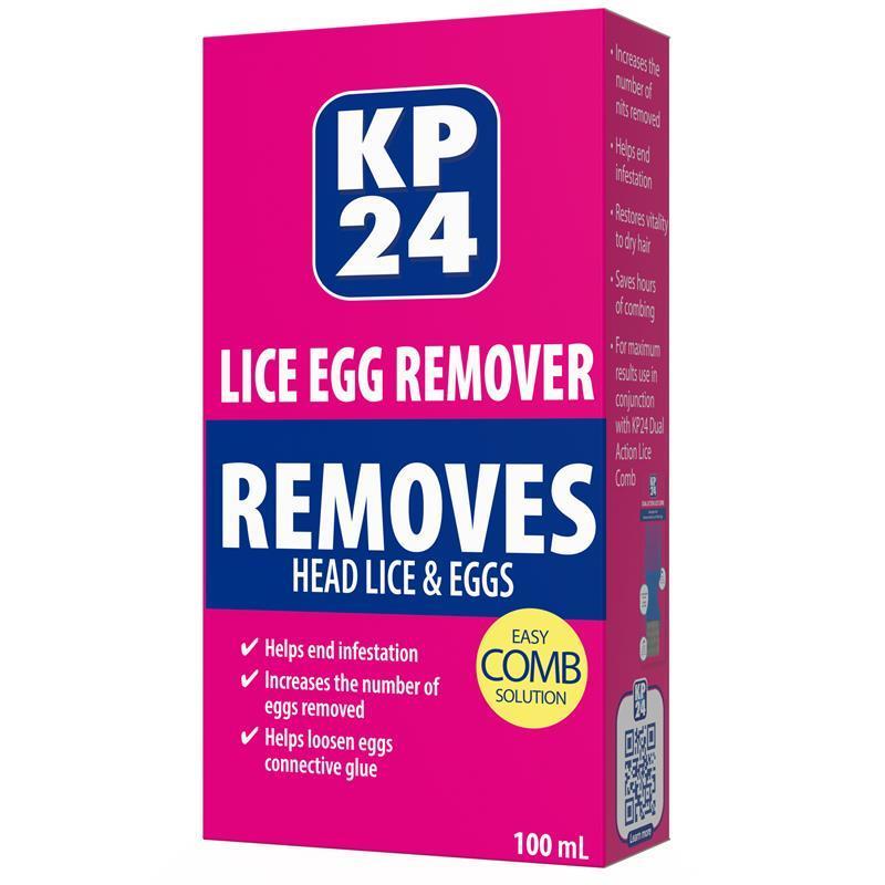 KP24  Head Lice/Nit Egg Remover 100ml