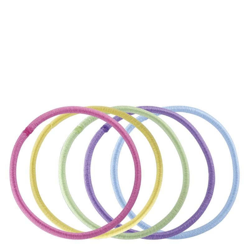 Lady Jayne Snagless Elastics, Assorted, Pack 18