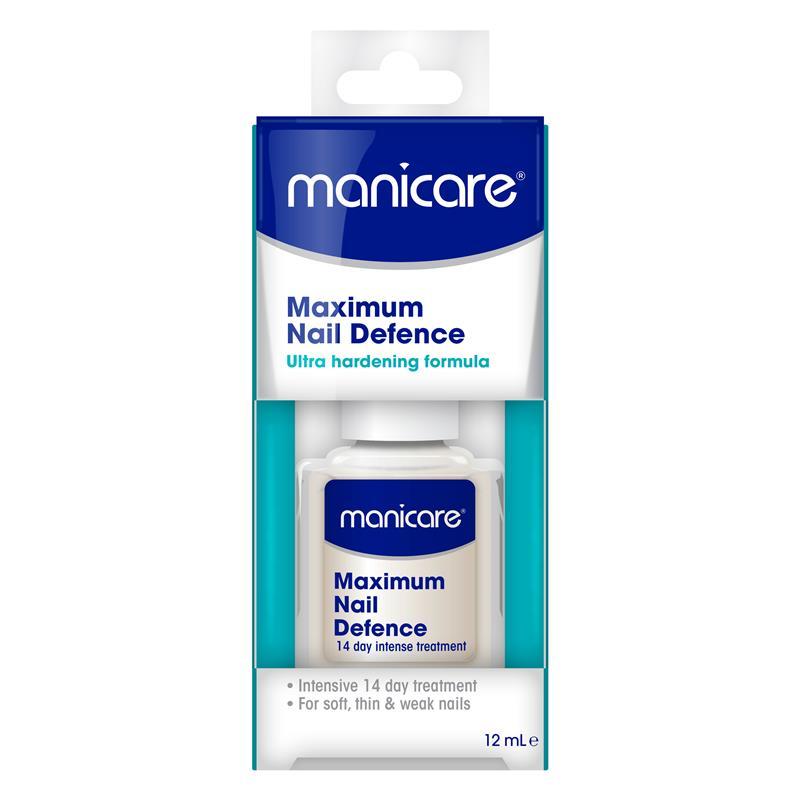 Manicare Salon Strength Nail Treatment Maximum Strength Nail Defence 12ml