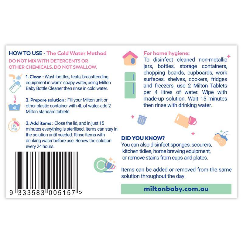 Milton Antibacterial 30 Tablets