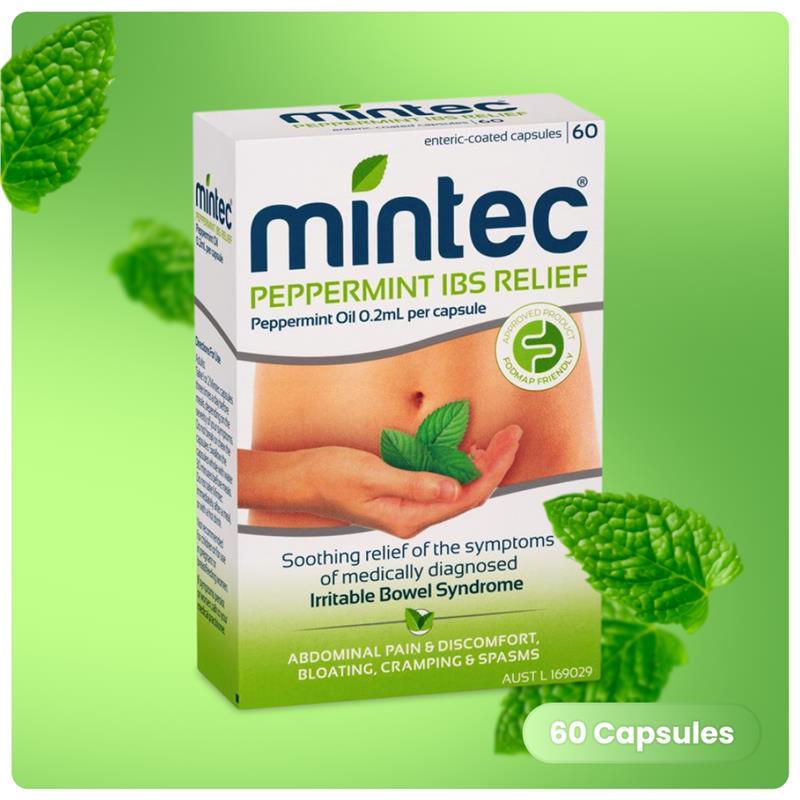 Mintec Peppermint IBS Relief 20 Capsules