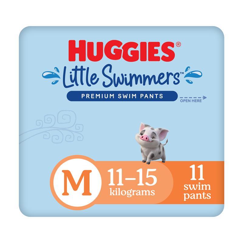 Huggies Little Swimmers Swim Nappies Medium (12-15kg) 11 Pack