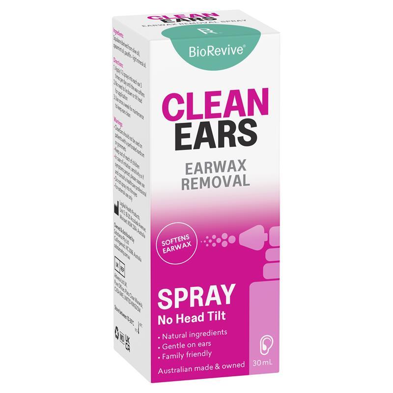 BioRevive Clean Ears Spray 30ml