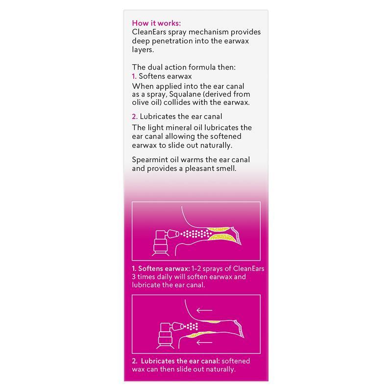 Buy BioRevive Clean Ears Spray 30ml online at Chemist Warehouse