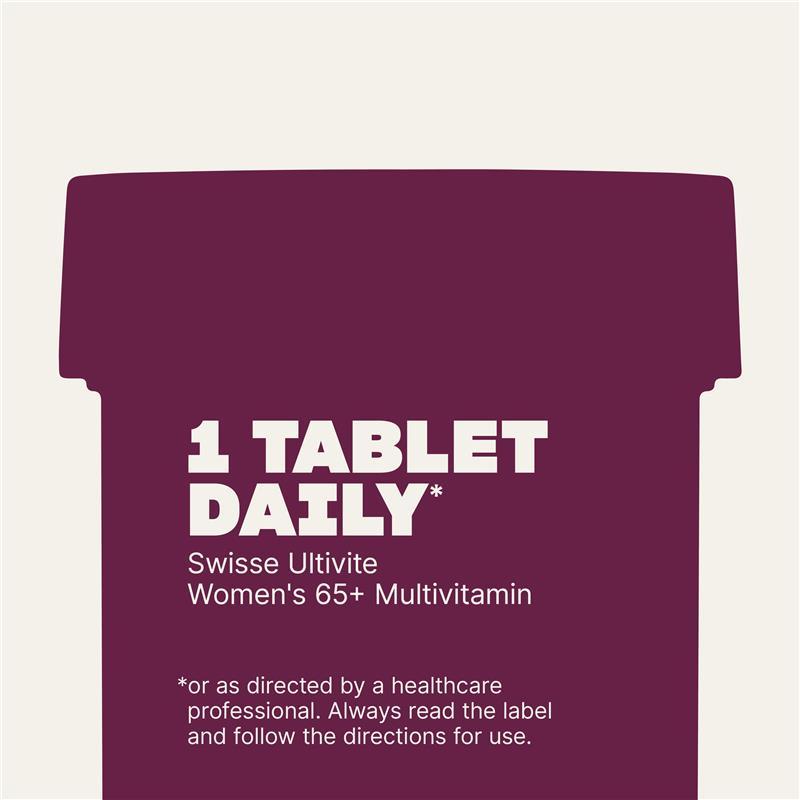 Swisse Womens Multivitamin 65+ 60 Tablets