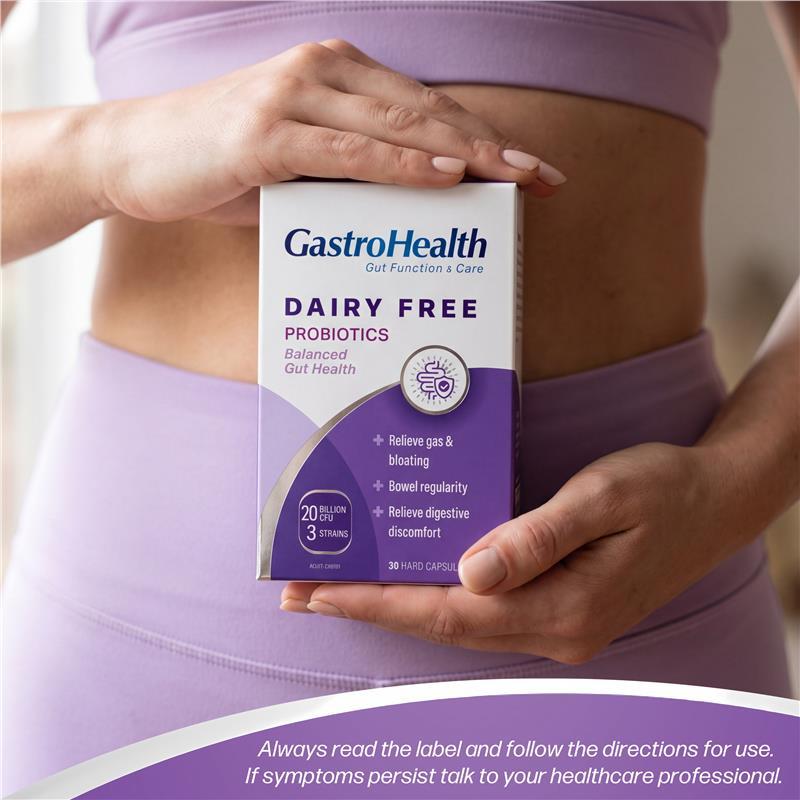Gastrohealth Dairy Free Probiotic 30 Capsules