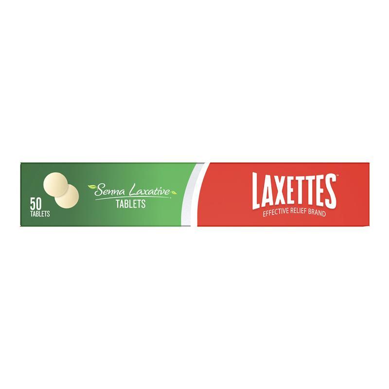 Laxettes with Senna 12mg 50 Tablets