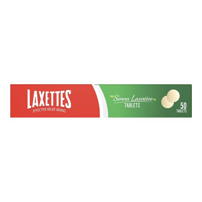 Laxettes with Senna 12mg 50 Tablets
