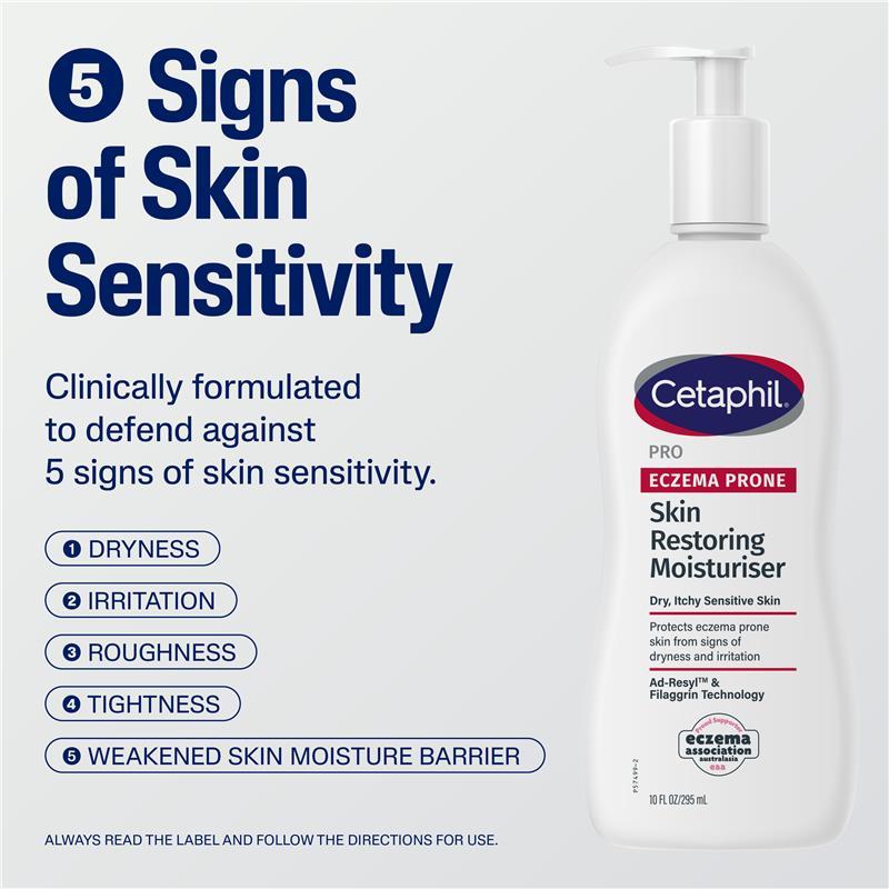 Cetaphil Pro Eczema Prone Skin Restoring Moisturiser 295ml