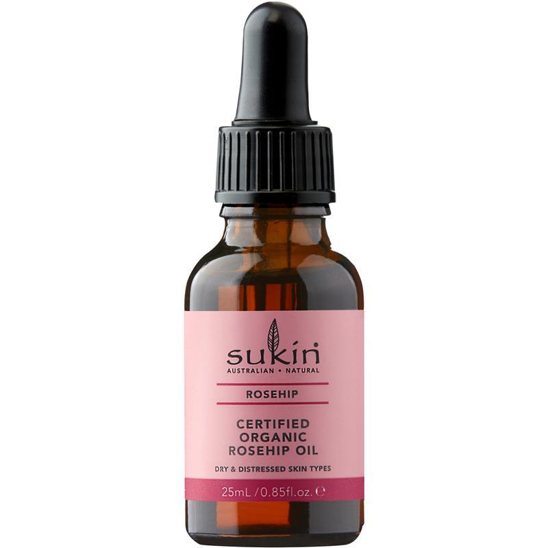 Sukin Certified Organic Rose Hip Oil 25ml