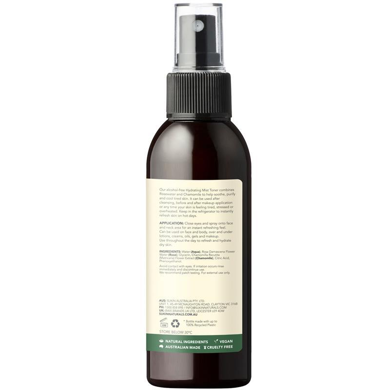 Sukin Signature Hydrating Mist Toner 125ml