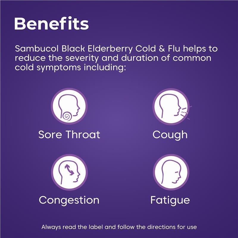 Sambucol Cold & Flu Liquid 250ml