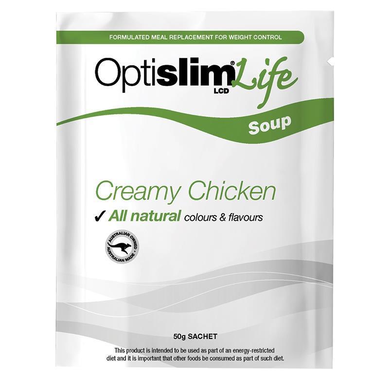 Optislim Life Soup Chicken 50g Sachet