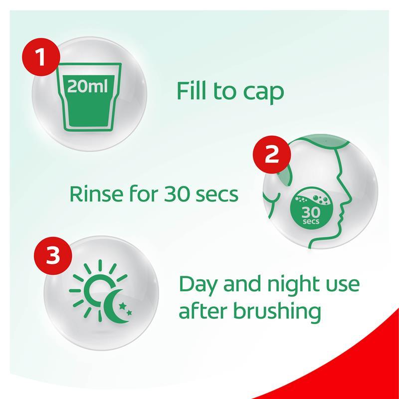 Colgate Plax Alcohol Free Antibacterial Mouthwash Freshmint 1L